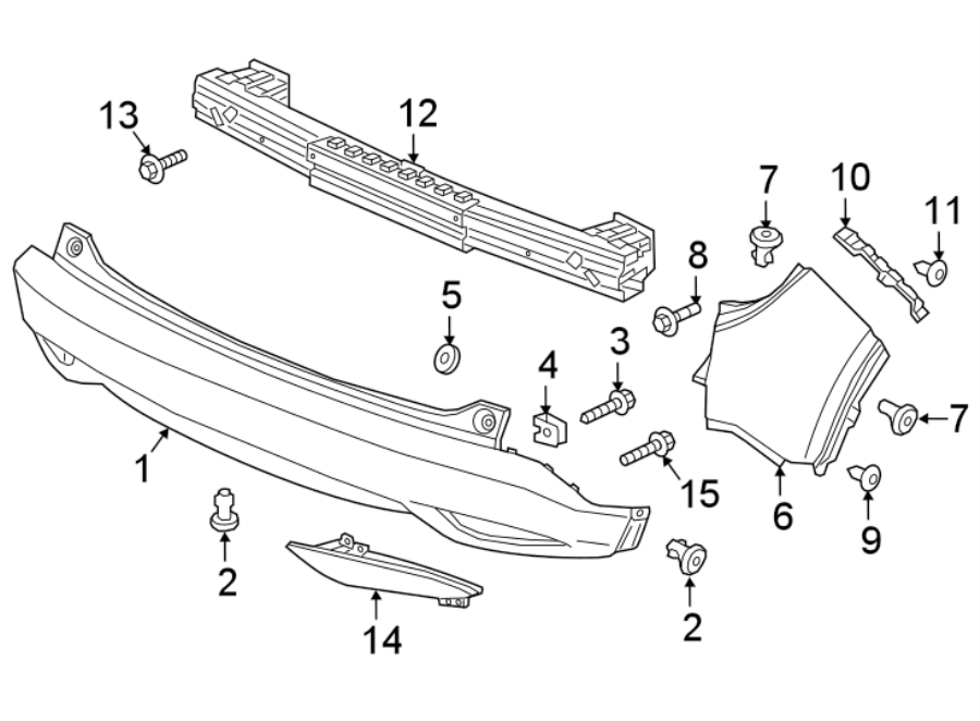 5REAR BUMPER. BUMPER & COMPONENTS.https://images.simplepart.com/images/parts/motor/fullsize/4451595.png