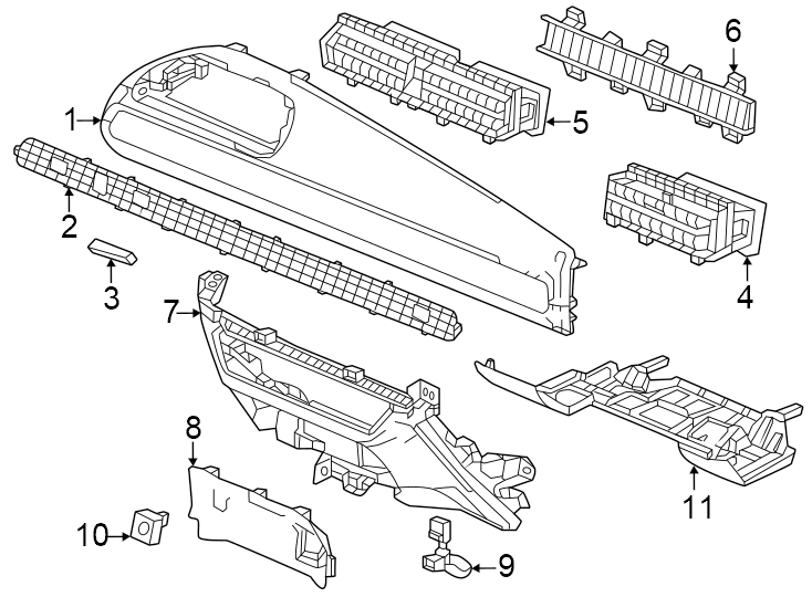 10Instrument panel components.https://images.simplepart.com/images/parts/motor/fullsize/4452290.png