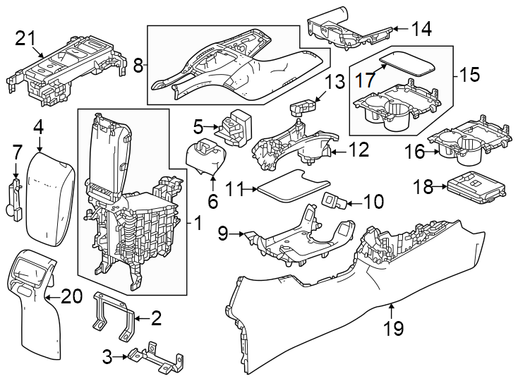 18Center console.https://images.simplepart.com/images/parts/motor/fullsize/4452320.png