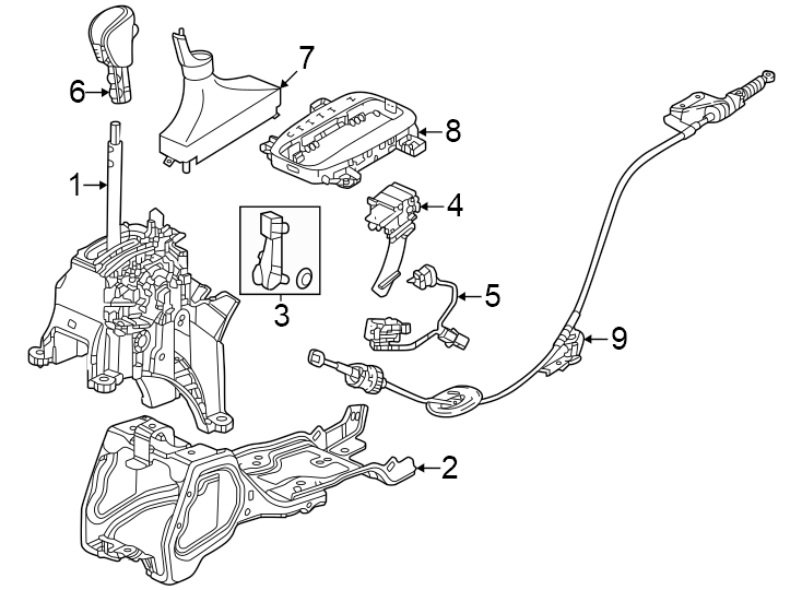 6Console. Transmission shift lever.https://images.simplepart.com/images/parts/motor/fullsize/4452325.png