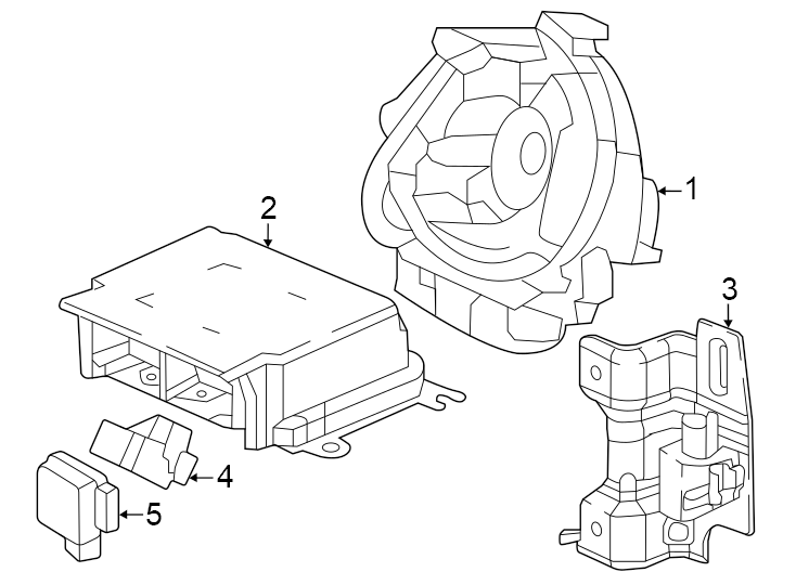 4Restraint systems. Air bag components.https://images.simplepart.com/images/parts/motor/fullsize/4452345.png