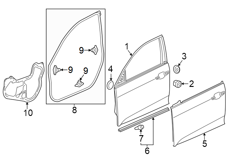 7Front door. Door & components.https://images.simplepart.com/images/parts/motor/fullsize/4452480.png