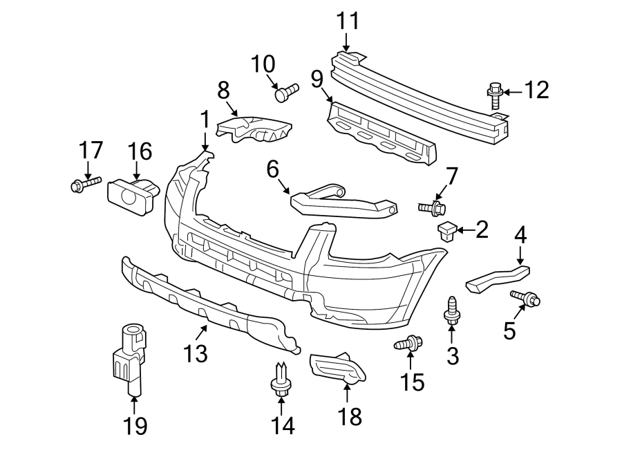 2Front bumper. Bumper & components.https://images.simplepart.com/images/parts/motor/fullsize/4455012.png