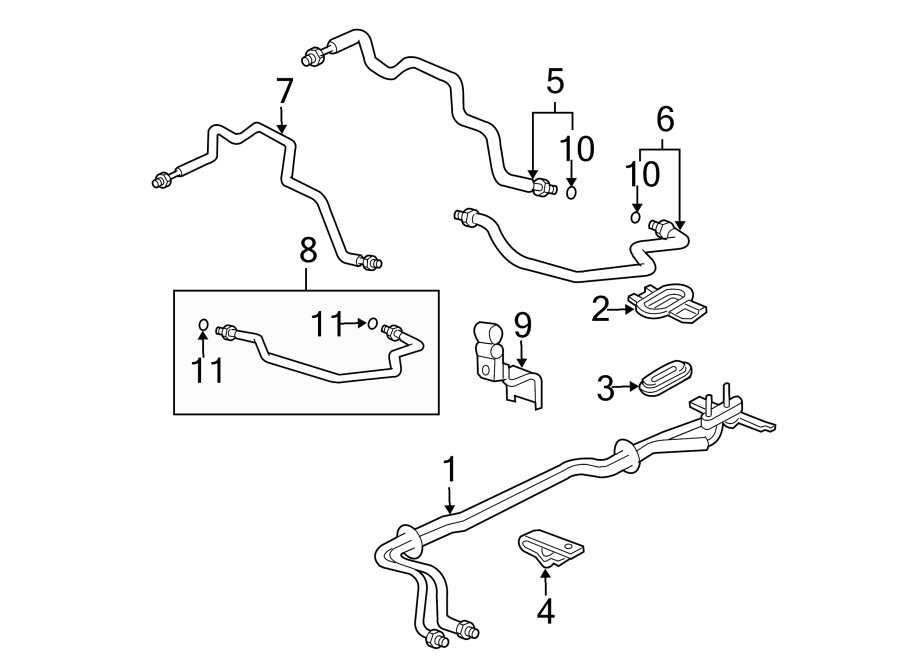 11AIR CONDITIONER & HEATER. REAR AC LINES.https://images.simplepart.com/images/parts/motor/fullsize/4455050.png