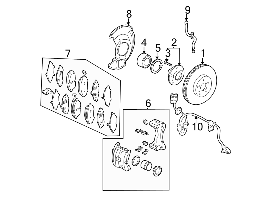 2FRONT SUSPENSION. BRAKE COMPONENTS.https://images.simplepart.com/images/parts/motor/fullsize/4455200.png