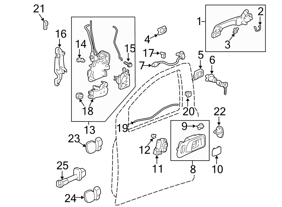 13FRONT DOOR. LOCK & HARDWARE.https://images.simplepart.com/images/parts/motor/fullsize/4455405.png