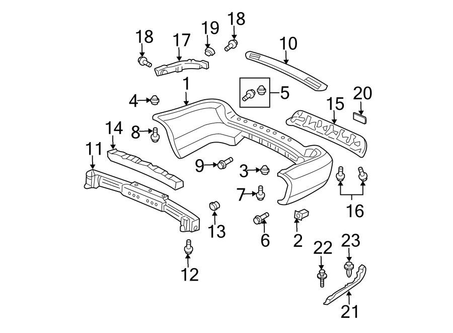 3REAR BUMPER. BUMPER & COMPONENTS.https://images.simplepart.com/images/parts/motor/fullsize/4455500.png