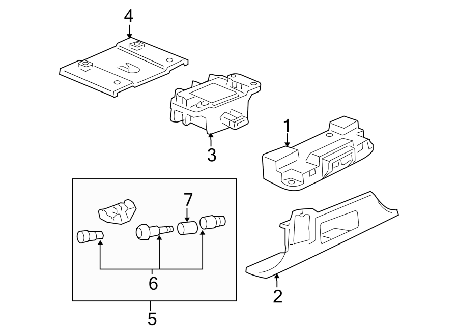 7Tire pressure monitor components.https://images.simplepart.com/images/parts/motor/fullsize/4455505.png