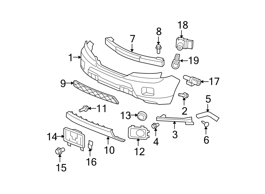 2Front bumper. Bumper & components.https://images.simplepart.com/images/parts/motor/fullsize/4456010.png