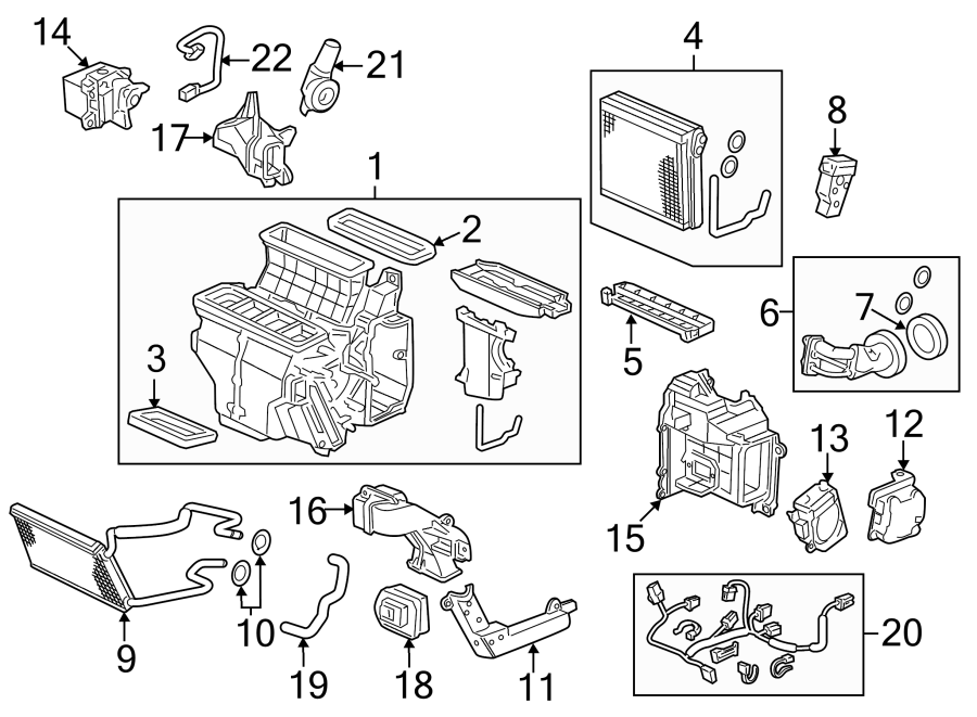 12AIR CONDITIONER & HEATER. EVAPORATOR & HEATER COMPONENTS.https://images.simplepart.com/images/parts/motor/fullsize/4456075.png