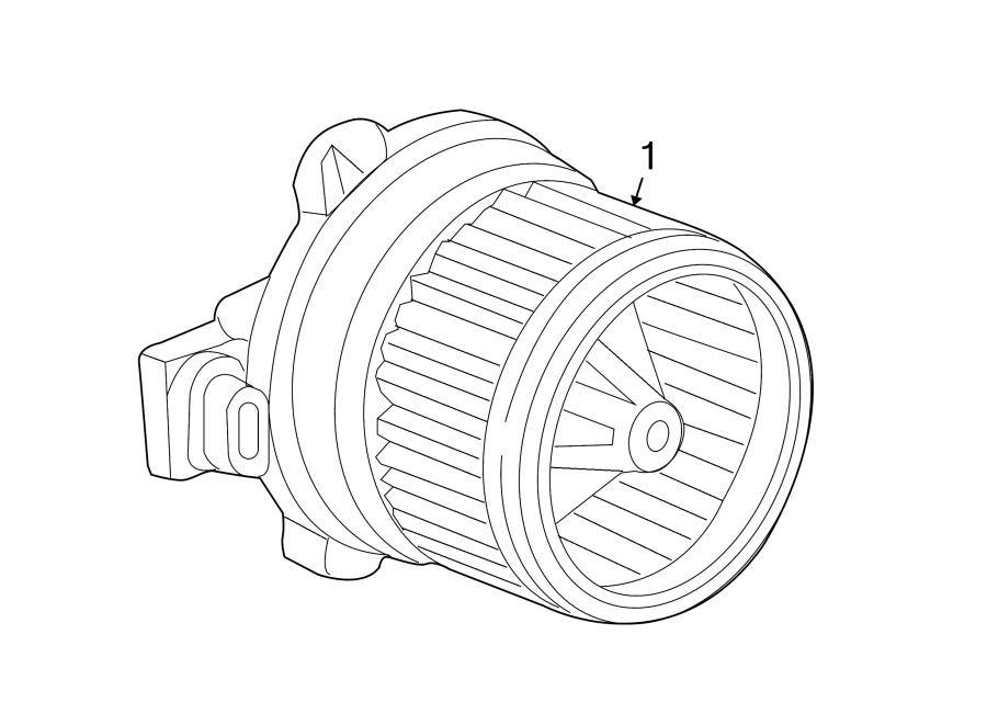 AIR CONDITIONER & HEATER. BLOWER MOTOR & FAN.