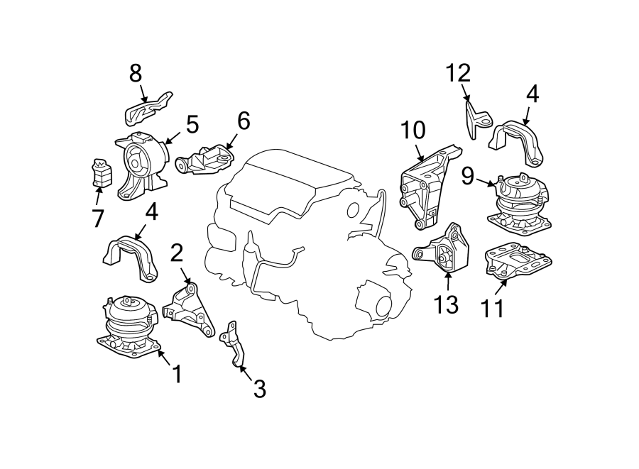 7ENGINE / TRANSAXLE. ENGINE & TRANS MOUNTING.https://images.simplepart.com/images/parts/motor/fullsize/4456200.png