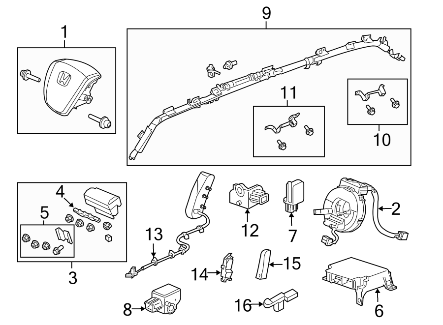 1RESTRAINT SYSTEMS. AIR BAG COMPONENTS.https://images.simplepart.com/images/parts/motor/fullsize/4456345.png