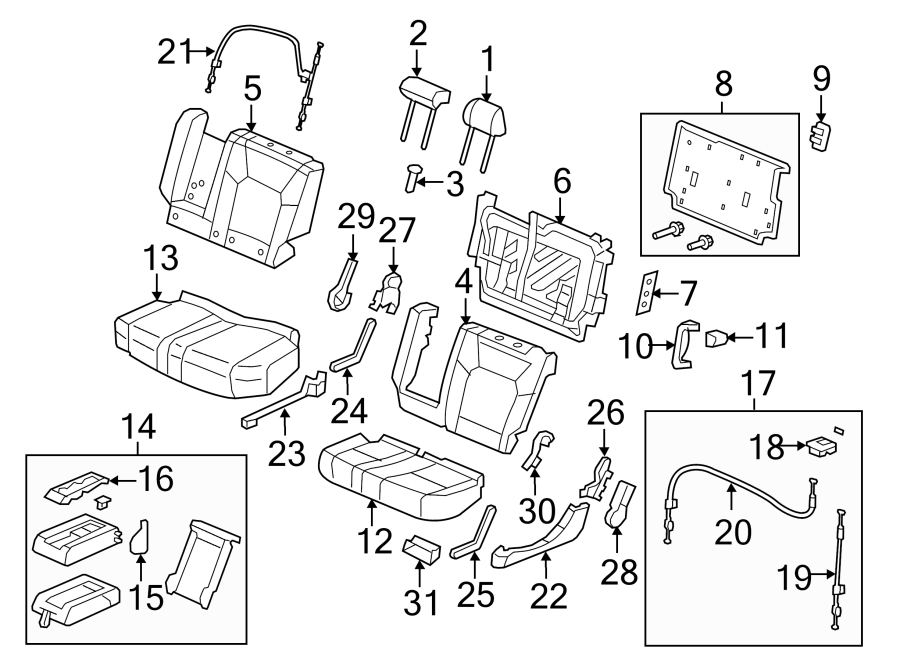 18SEATS & TRACKS. SECOND ROW SEATS.https://images.simplepart.com/images/parts/motor/fullsize/4456380.png