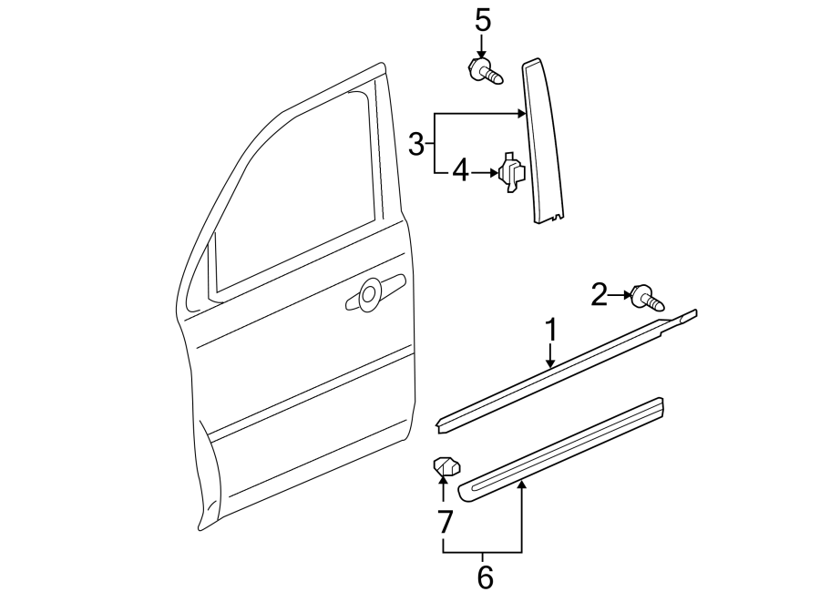 16FRONT DOOR. EXTERIOR TRIM.https://images.simplepart.com/images/parts/motor/fullsize/4456480.png