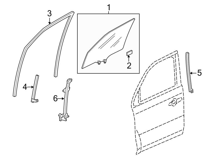 1FRONT DOOR. GLASS & HARDWARE.https://images.simplepart.com/images/parts/motor/fullsize/4456495.png