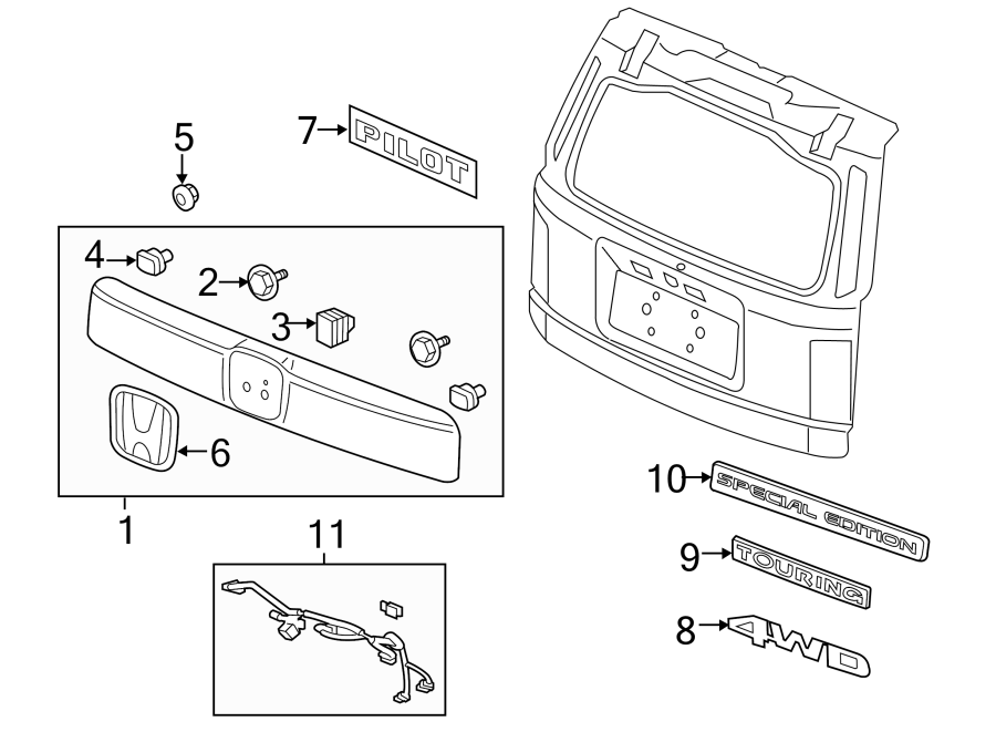 4LIFT GATE. EXTERIOR TRIM.https://images.simplepart.com/images/parts/motor/fullsize/4456630.png