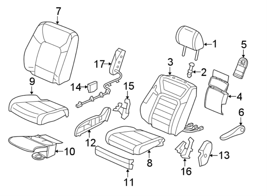 1SEATS & TRACKS. PASSENGER SEAT COMPONENTS.https://images.simplepart.com/images/parts/motor/fullsize/4457363.png