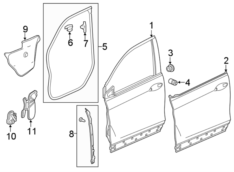 5FRONT DOOR. DOOR & COMPONENTS.https://images.simplepart.com/images/parts/motor/fullsize/4457455.png