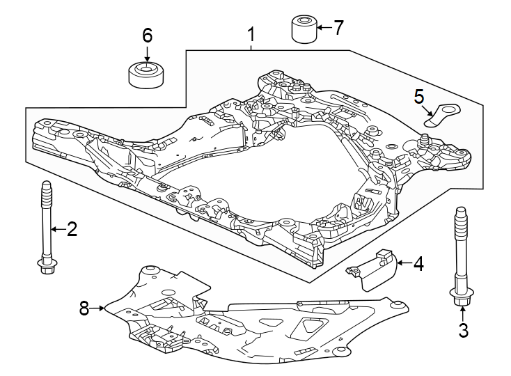 6Front suspension. Suspension mounting.https://images.simplepart.com/images/parts/motor/fullsize/4458190.png