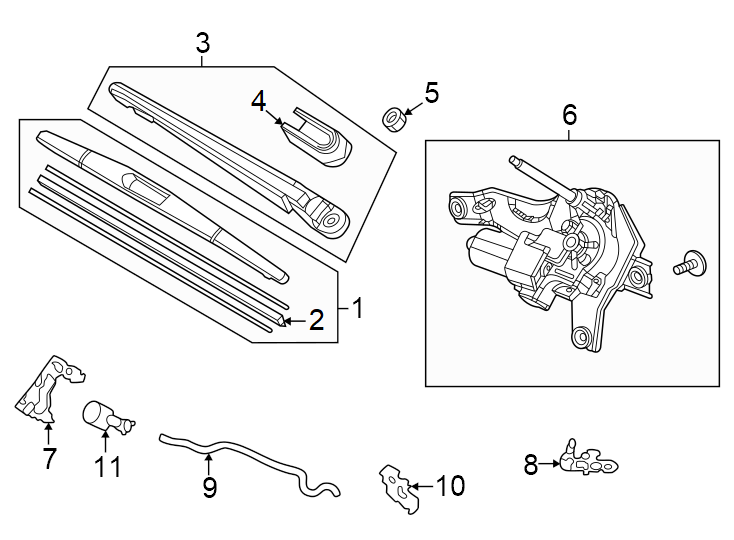 7Wiper & washer components.https://images.simplepart.com/images/parts/motor/fullsize/4458516.png