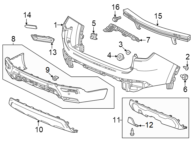 3Rear bumper. Bumper & components.https://images.simplepart.com/images/parts/motor/fullsize/4458540.png