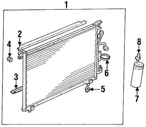 8AIR CONDITIONER & HEATER. CONDENSER.https://images.simplepart.com/images/parts/motor/fullsize/4460130.png