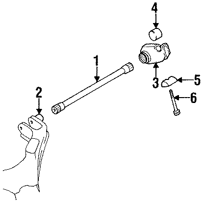 FRONT SUSPENSION. TORSION BAR.