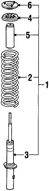 FRONT SUSPENSION. SHOCKS & SUSPENSION COMPONENTS.