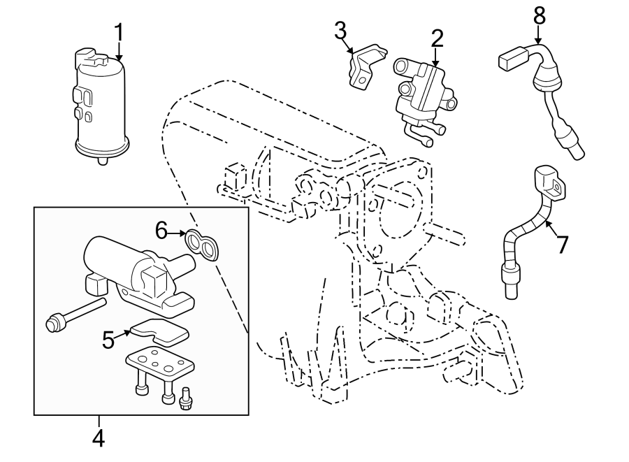 EMISSION SYSTEM. EMISSION COMPONENTS.