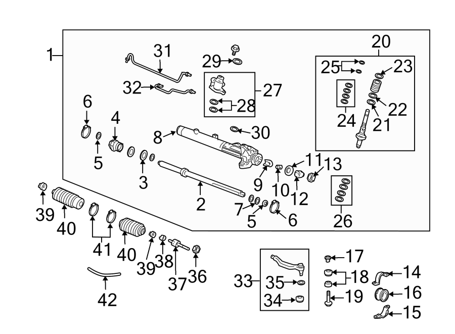 27STEERING GEAR & LINKAGE.https://images.simplepart.com/images/parts/motor/fullsize/4461165.png