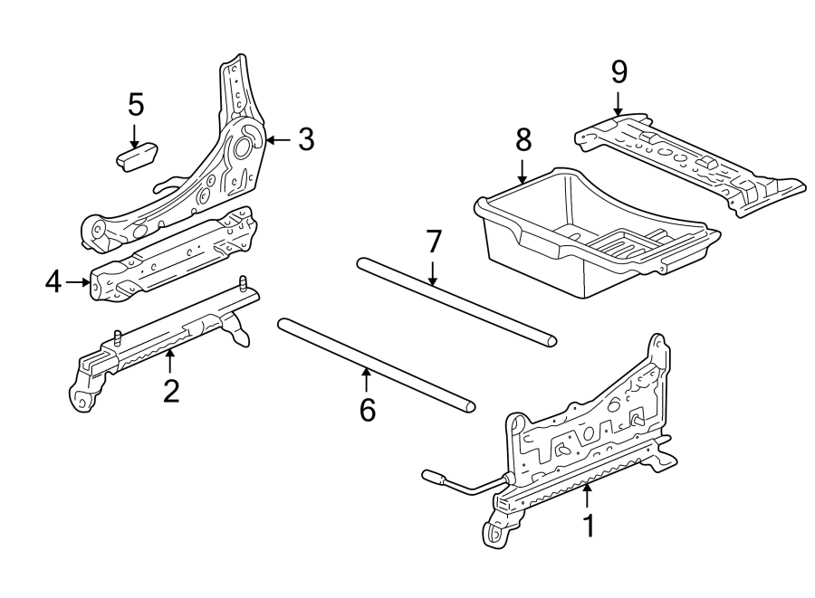 SEATS & TRACKS. TRACKS & COMPONENTS.