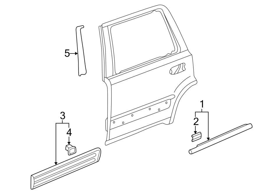 4REAR DOOR. EXTERIOR TRIM.https://images.simplepart.com/images/parts/motor/fullsize/4461325.png