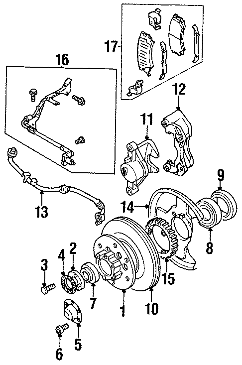 16FRONT SUSPENSION. BRAKE COMPONENTS.https://images.simplepart.com/images/parts/motor/fullsize/4462175.png