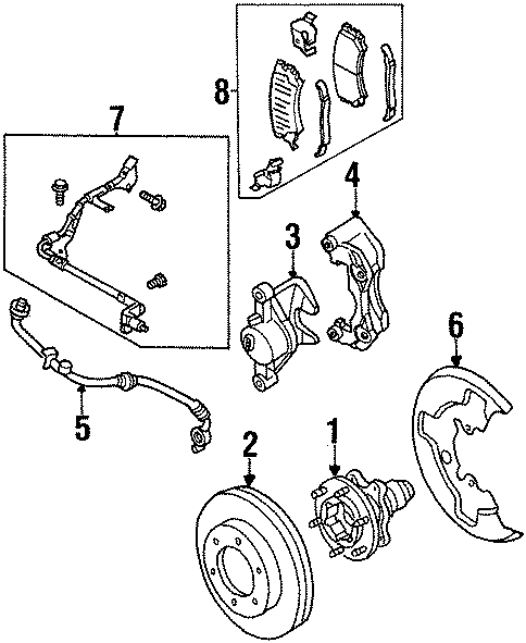 8FRONT SUSPENSION. BRAKE COMPONENTS.https://images.simplepart.com/images/parts/motor/fullsize/4462178.png