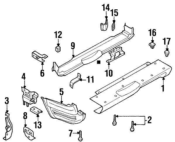 8REAR BUMPER. BUMPER & COMPONENTS.https://images.simplepart.com/images/parts/motor/fullsize/4462490.png