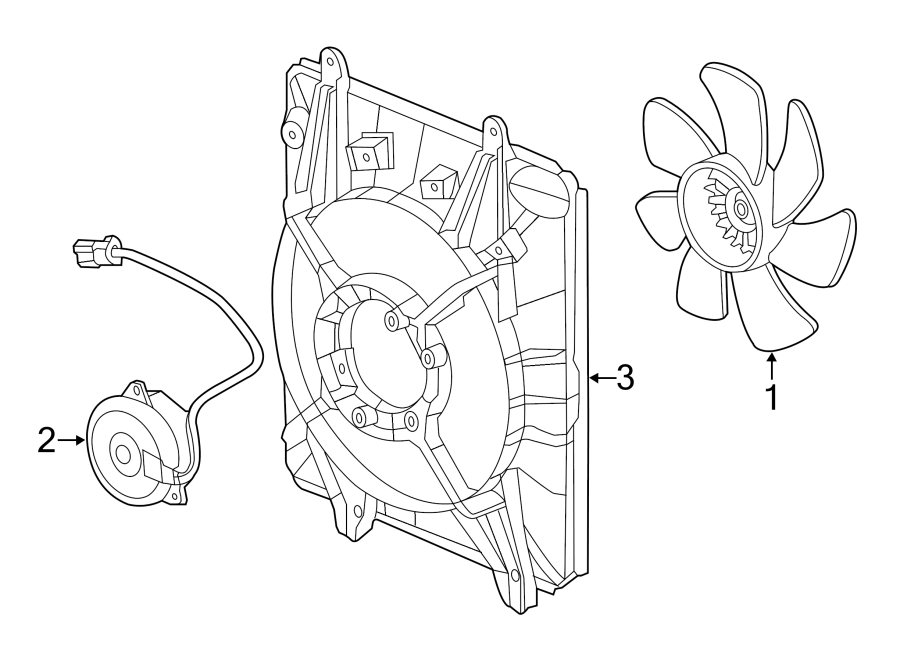 AIR CONDITIONER & HEATER. CONDENSER FAN.