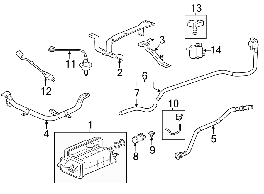 EMISSION SYSTEM. EMISSION COMPONENTS.