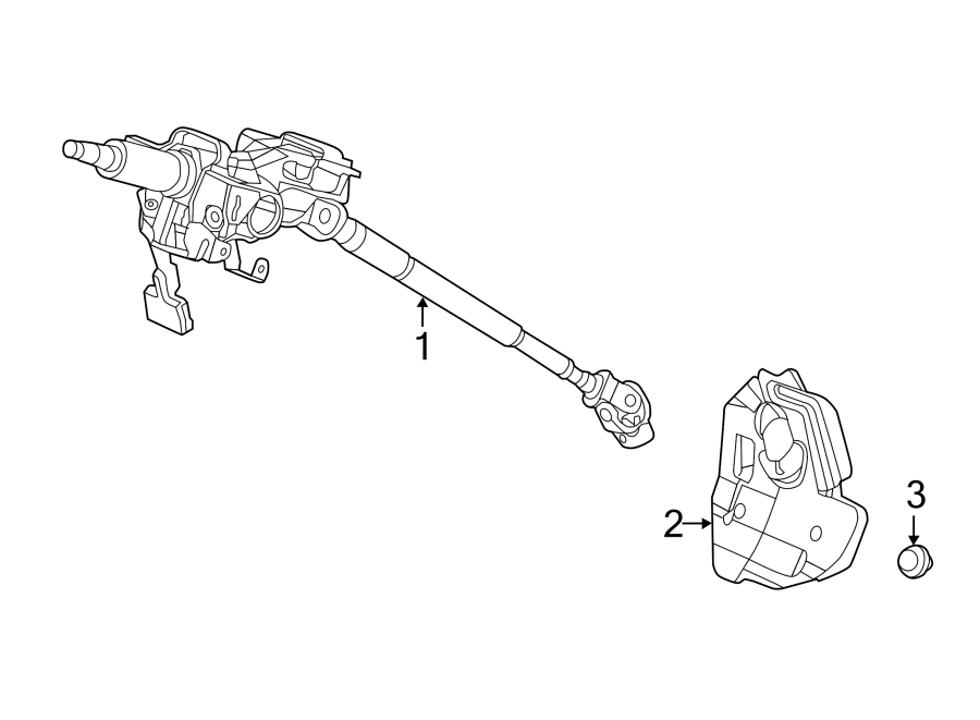 STEERING COLUMN ASSEMBLY.