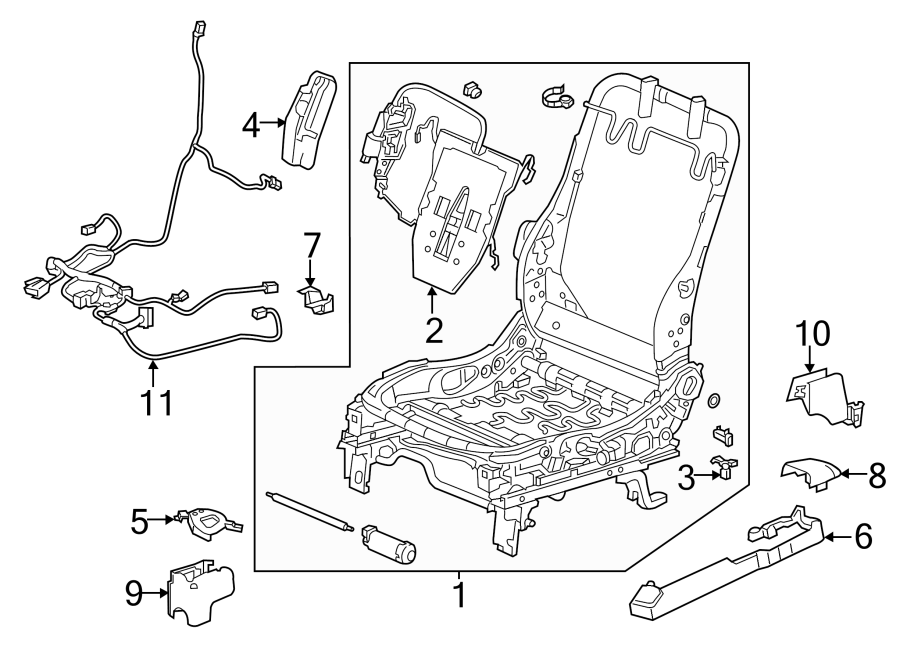 SEATS & TRACKS. TRACKS & COMPONENTS.