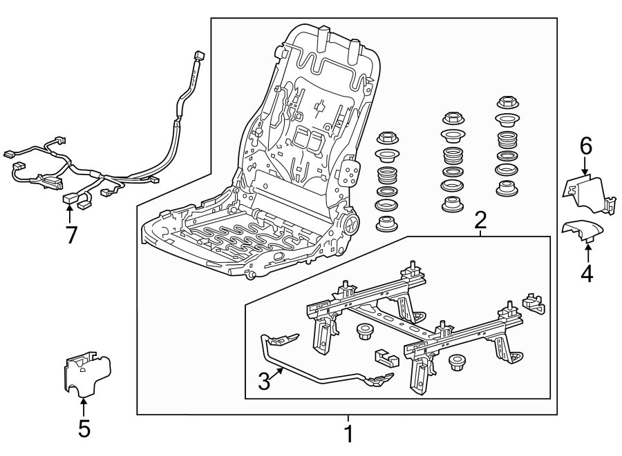 SEATS & TRACKS. TRACKS & COMPONENTS.