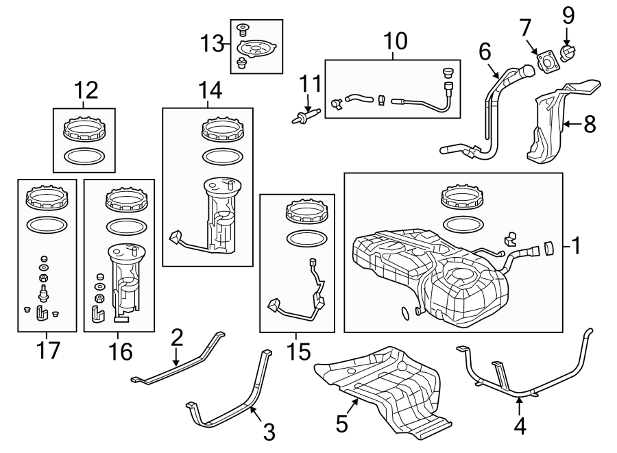 FUEL SYSTEM COMPONENTS.