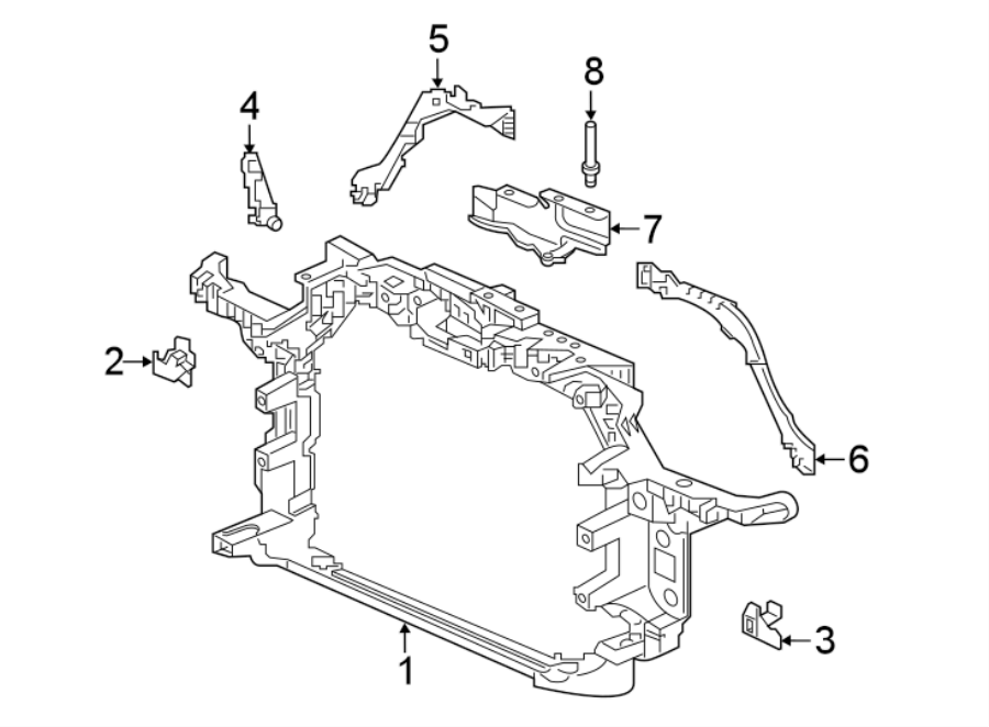 8RADIATOR SUPPORT.https://images.simplepart.com/images/parts/motor/fullsize/4464035.png