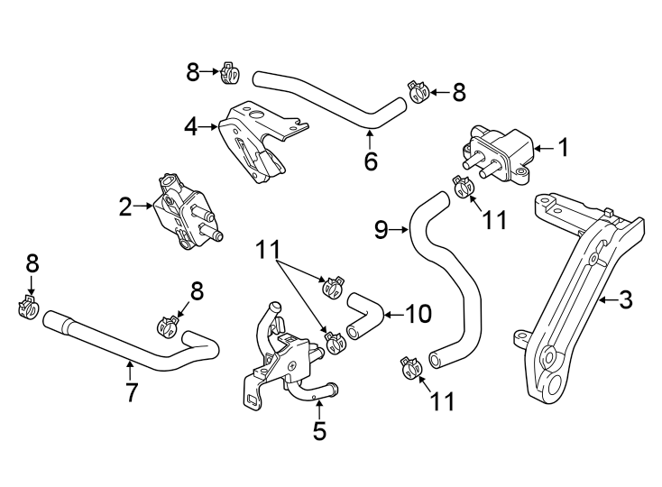 Emission system. Emission components.