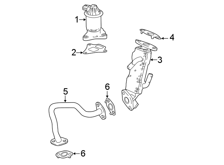 Emission system. Egr system.