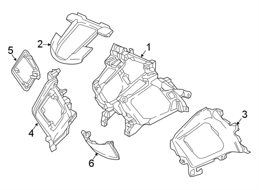 INSTRUMENT PANEL COMPONENTS.