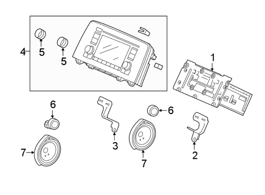 INSTRUMENT PANEL. SOUND SYSTEM.