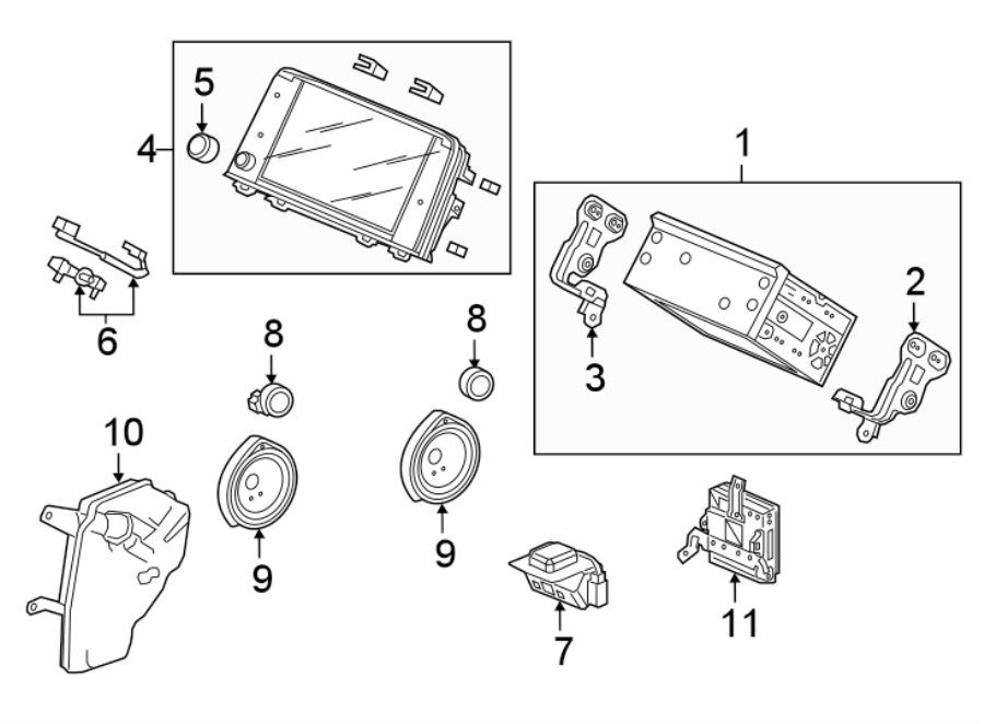 INSTRUMENT PANEL. SOUND SYSTEM.