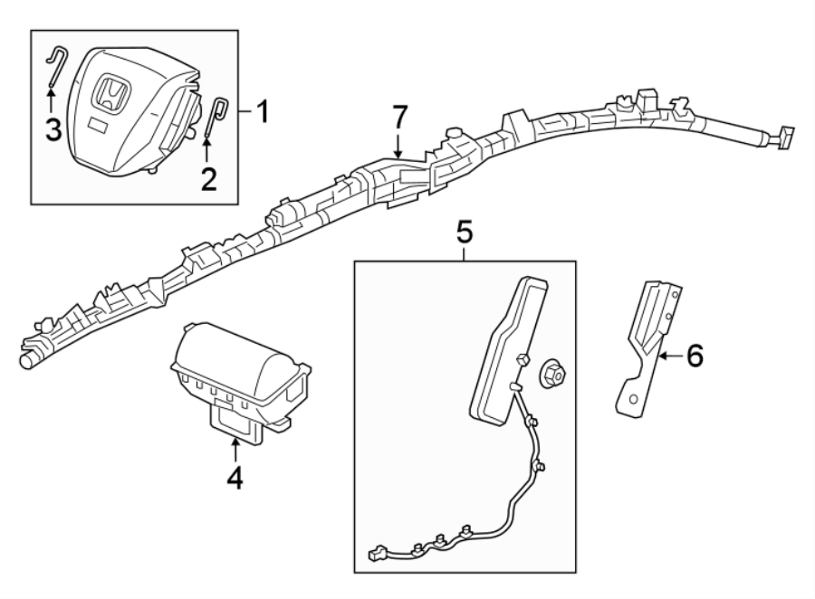 RESTRAINT SYSTEMS. AIR BAG COMPONENTS.