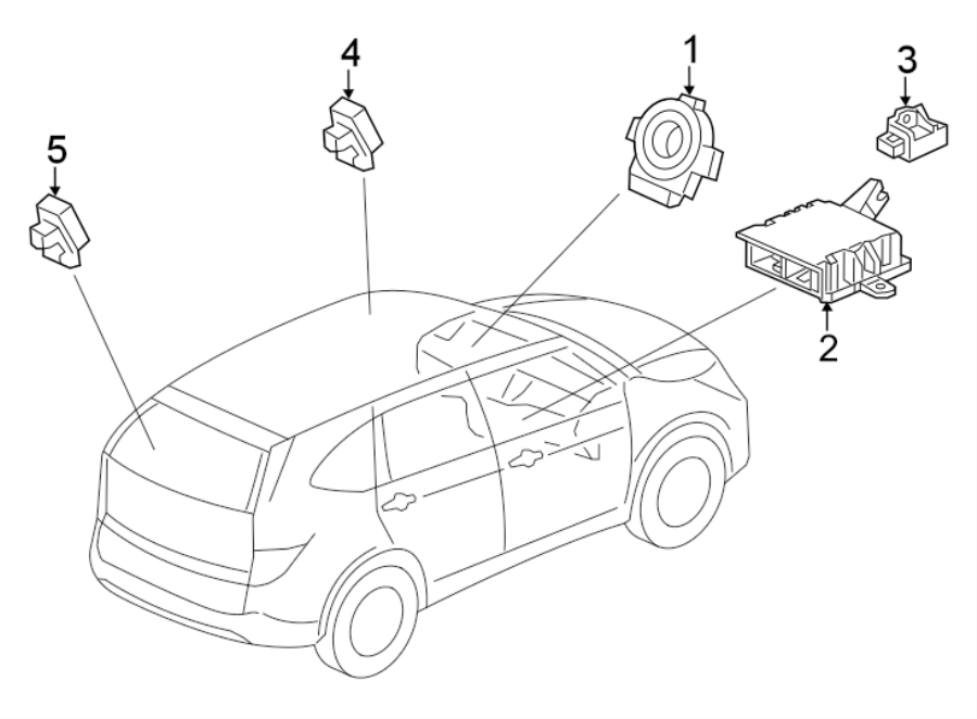 RESTRAINT SYSTEMS. AIR BAG COMPONENTS.